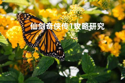 仙剑奇侠传1攻略研究