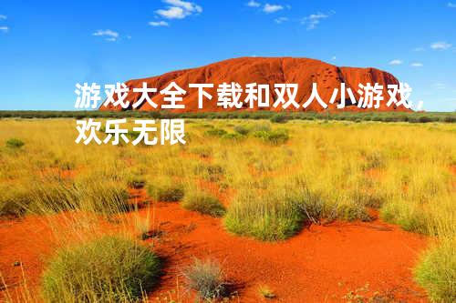 游戏大全下载和双人小游戏,欢乐无限