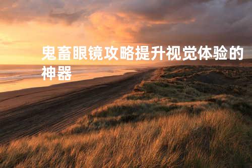 鬼畜眼镜攻略:提升视觉体验的神器